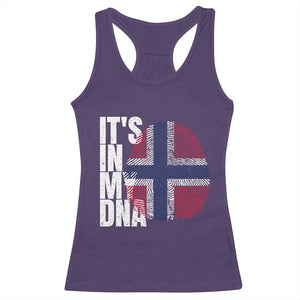 It's in My DNA Norway Norwegian Flag Pride Racerback Tank Top TS14 Purple Print Your Wear