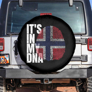 It's in My DNA Norway Norwegian Flag Pride Spare Tire Cover TS14 No hole Black Print Your Wear