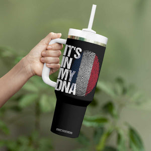 It's in My DNA France French Flag Tumbler With Handle TS14 Print Your Wear
