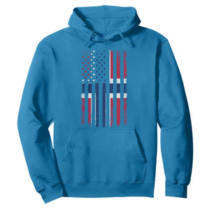 Norwegian Roots Half American Flag USA Norway Pride Hoodie TS14 Sapphire Print Your Wear