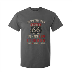 Route Highway 66 Turns 100 I Turn 80 T Shirt For Kid Vintage 1946 Road Sign 80th Birthday Gift