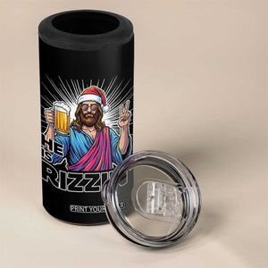 Jesus Christmas 4 in 1 Can Cooler Tumbler Funny Drinking Beer Xmas Holiday TS14 Print Your Wear