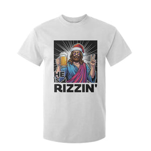 Jesus Christmas T Shirt For Kid Funny Drinking Beer Xmas Holiday TS14 White Print Your Wear