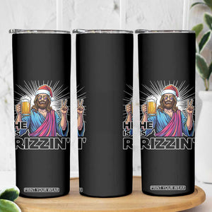 Jesus Christmas Skinny Tumbler Funny Drinking Beer Xmas Holiday TS14 Print Your Wear