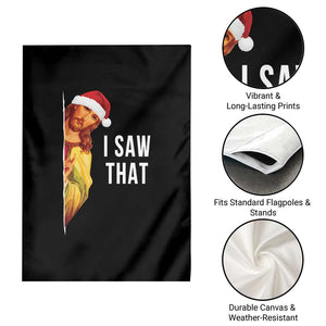 Jesus Christmas Meme Garden Flag I Saw That TS14 Print Your Wear