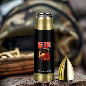 Jesus Basketball Christmas Bullet Tumbler He Is Rizzin TS14 Print Your Wear