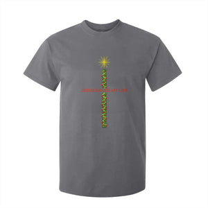 Jesus Christian Christmas T Shirt For Kid Religious Cross Bible Verse Inspirational TS14 Charcoal Print Your Wear