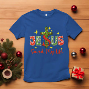 Jesus Christian Christmas T Shirt Religious Cross Bible Verse TS14 Royal Blue Print Your Wear