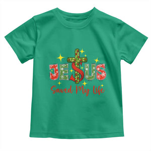 Jesus Christian Christmas Toddler T Shirt Religious Cross Bible Verse TS14 Irish Green Print Your Wear