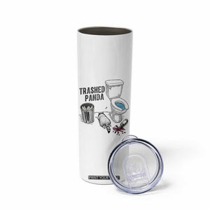 Trashed Panda Skinny Tumbler Funny Drunk Racoon Meme TS14 Print Your Wear