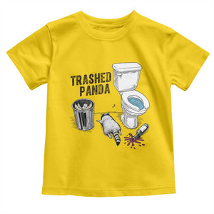 Trashed Panda Toddler T Shirt Funny Drunk Racoon Meme TS14 Daisy Print Your Wear