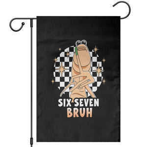 Marcus The Worm Meme Garden Flag 67 Six Seven Gen Z Humor TS14 Black Print Your Wear