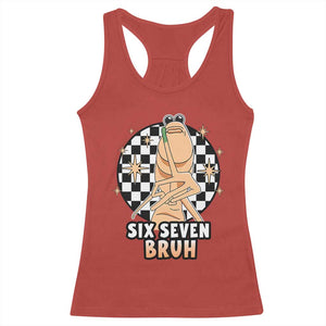 Marcus The Worm Meme Racerback Tank Top 67 Six Seven Gen Z Humor TS14 Red Print Your Wear