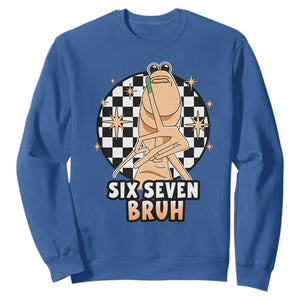 Marcus The Worm Meme Sweatshirt 67 Six Seven Gen Z Humor TS14 Royal Blue Print Your Wear