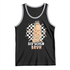 Marcus The Worm Meme Tank Top 67 Six Seven Gen Z Humor TS14 Black Athletic Heather Print Your Wear
