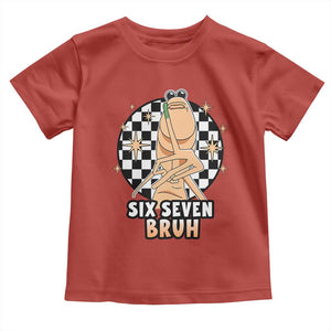 Marcus The Worm Meme Toddler T Shirt 67 Six Seven Gen Z Humor TS14 Red Print Your Wear