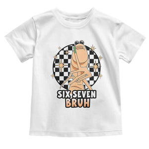 Marcus The Worm Meme Toddler T Shirt 67 Six Seven Gen Z Humor TS14 White Print Your Wear