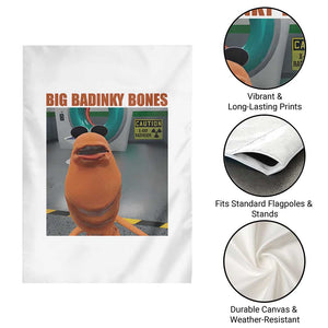 Marcus The Worm Meme Garden Flag Big Badinky Bones TS14 Print Your Wear