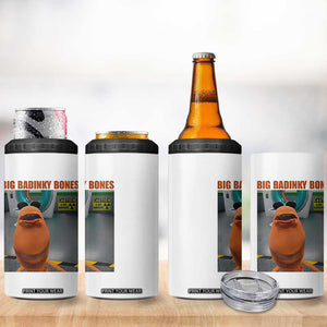 Marcus The Worm Meme 4 in 1 Can Cooler Tumbler Big Badinky Bones TS14 Print Your Wear