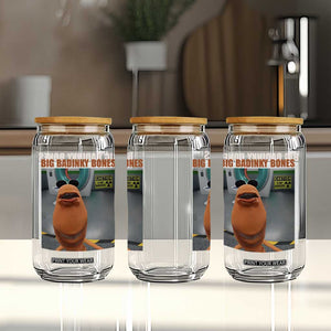Marcus The Worm Meme Glass Can Big Badinky Bones TS14 Print Your Wear