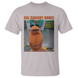 Marcus The Worm Meme T Shirt Big Badinky Bones TS14 Ice Gray Print Your Wear