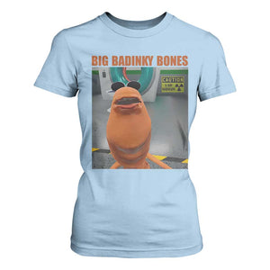 Marcus The Worm Meme T Shirt For Women Big Badinky Bones TS14 Light Blue Print Your Wear