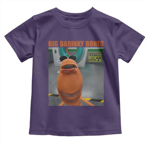 Marcus The Worm Meme Toddler T Shirt Big Badinky Bones TS14 Purple Print Your Wear