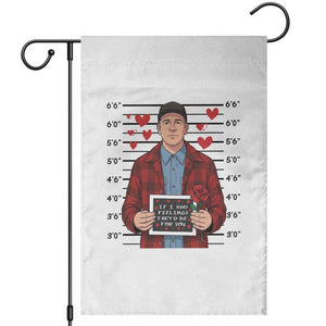 Ed Gein Valentine Meme Garden Flag Funny Horror Movie TS14 White Print Your Wear