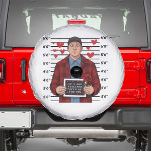 Ed Gein Valentine Meme Spare Tire Cover Funny Horror Movie TS14 White Print Your Wear