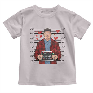 Ed Gein Valentine Meme Toddler T Shirt Funny Horror Movie TS14 Ice Gray Print Your Wear