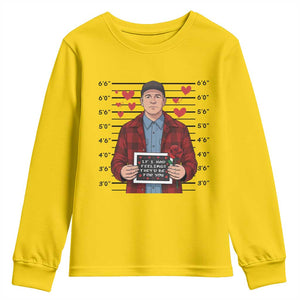 Ed Gein Valentine Meme Youth Sweatshirt Funny Horror Movie TS14 Daisy Print Your Wear