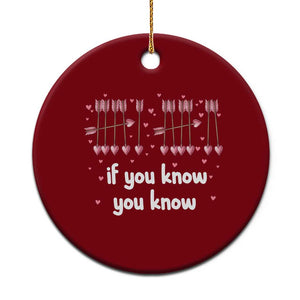 67 Valetines Meme Ceramic Ornament Funny Six Seven If You Know TS14 1pc Red Print Your Wear