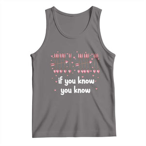 67 Valetines Meme Tank Top Funny Six Seven If You Know TS14 Deep Heather Print Your Wear