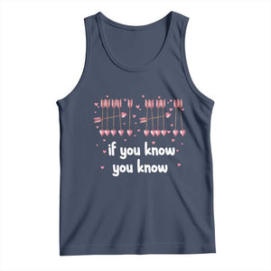 67 Valetines Meme Tank Top Funny Six Seven If You Know TS14 Navy Print Your Wear