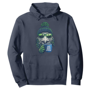 We Did Not Care Hoodie Seattle Championship Quote TS14 Navy Print Your Wear