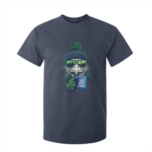 We Did Not Care T Shirt For Kid Seattle Championship Quote TS14 Navy Print Your Wear