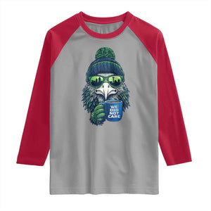 We Did Not Care Raglan Shirt Seattle Championship Quote TS14 Sport Gray Red Print Your Wear