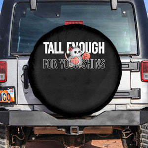 Tall Enough For Your Shins Spare Tire Cover Funny Possum Boxing Meme TS14 No hole Black Print Your Wear