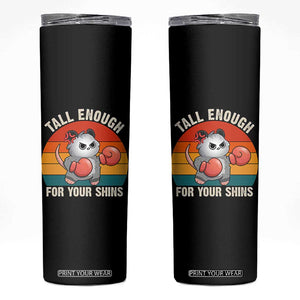 Tall Enough For Your Shins Skinny Tumbler Funny Possum Meme TS14 Black Print Your Wear