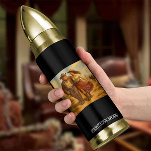 Cowboy Bigfoot Bullet Tumbler Funny Sasquatch Dancing Cowgirl Western Country TS14 Print Your Wear