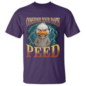 Funny Smoking Goose Meme T Shirt Consider Your Pants Peed TS14 Purple Print Your Wear