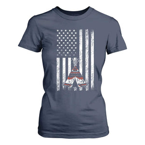 Teepee Pocket Native American T Shirt For Women American Flag Native Feather Pride Month Indigenous