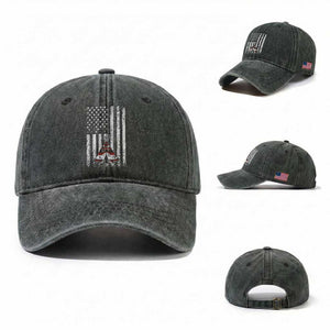 Teepee Pocket Native American Washed Cotton Baseball Cap American Flag Native Feather Pride Month Indigenous