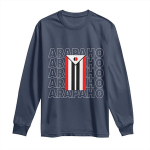 Arapaho Nation Flag Symbol Long Sleeve Shirt