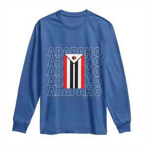 Arapaho Nation Flag Symbol Long Sleeve Shirt