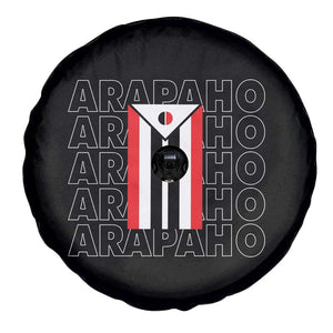 Arapaho Nation Flag Symbol Spare Tire Cover