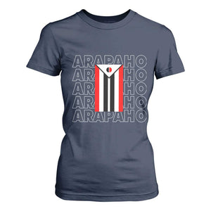 Arapaho Nation Flag Symbol T Shirt For Women