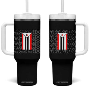 Arapaho Nation Flag Symbol Tumbler With Handle