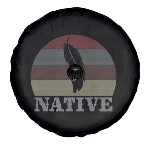 Native Indian American Pride Indigenous Native American Spare Tire Cover