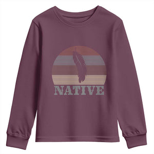 Native Indian American Pride Indigenous Native American Youth Sweatshirt